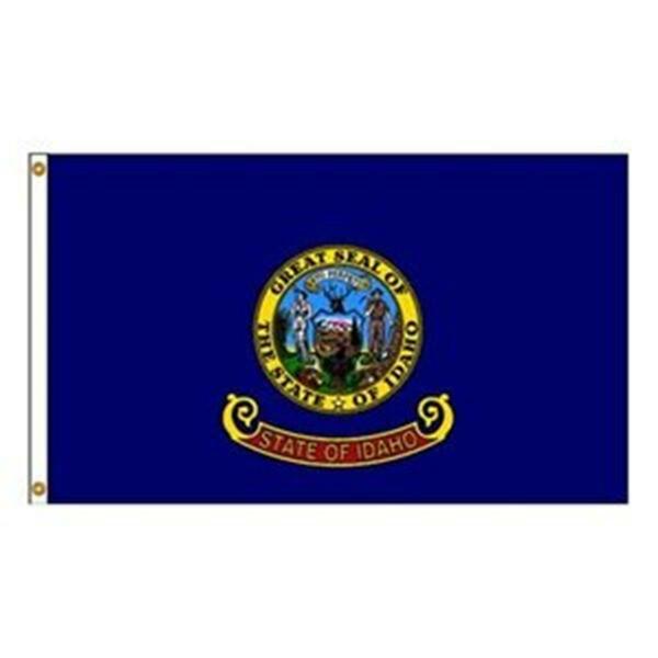 Ss Collectibles 4 ft. X 6 ft. Nyl-Glo Idaho Flag SS165710